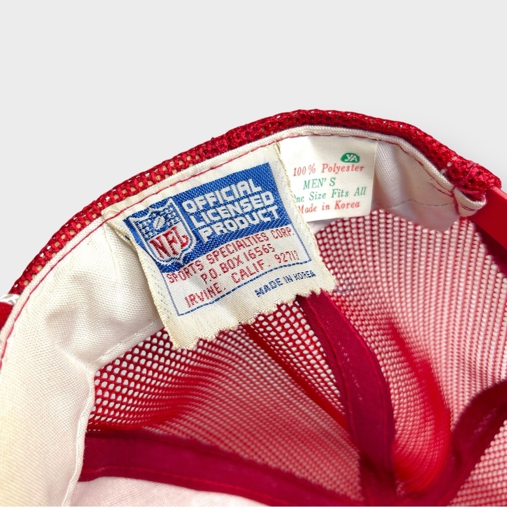 Vtg San Francisco 49ers Trucker Snapback Hat, Sports Specialties, Rope NFL - Picture 9 of 10